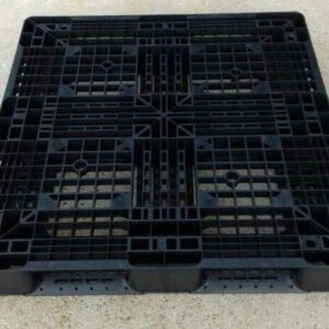 Pallet nhựa đen 1100X1100X150mm