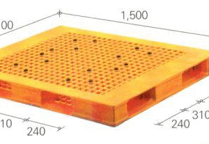 PALLET NHỰA NO30 1500x1100x140mm mới 100%